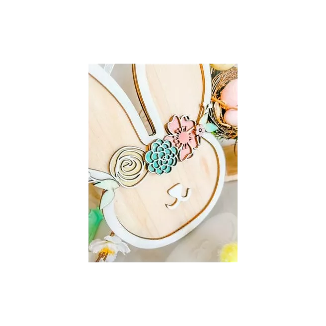 Kit Lapin de Pâques à  décorer