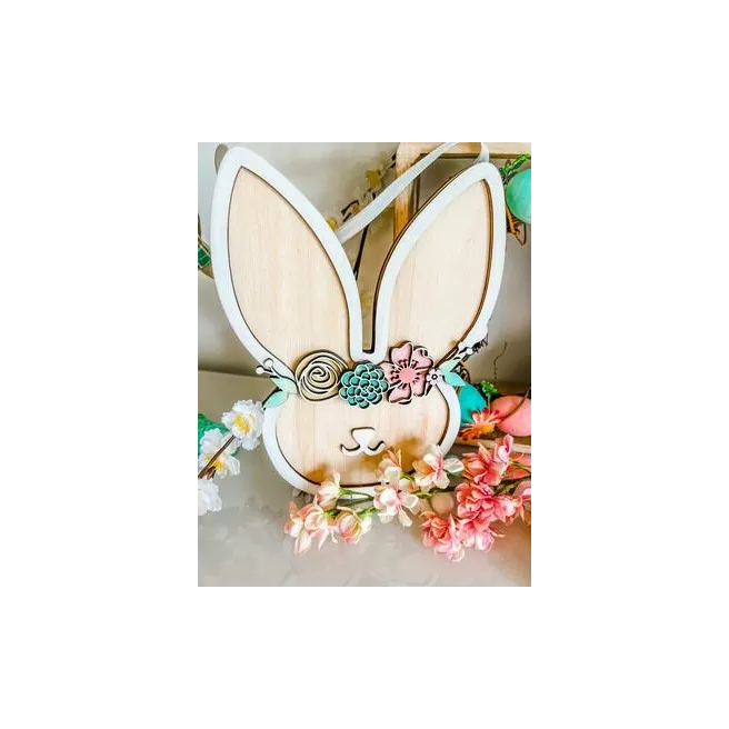 Kit Lapin de Pâques à  décorer