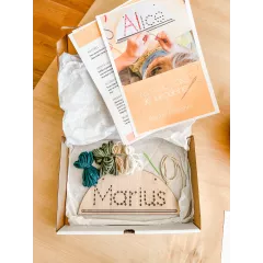 Kit créatif Prénom à  broder