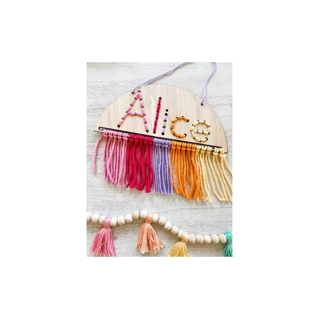 Kit créatif Prénom à  broder Kit créatif Prénom à  broder