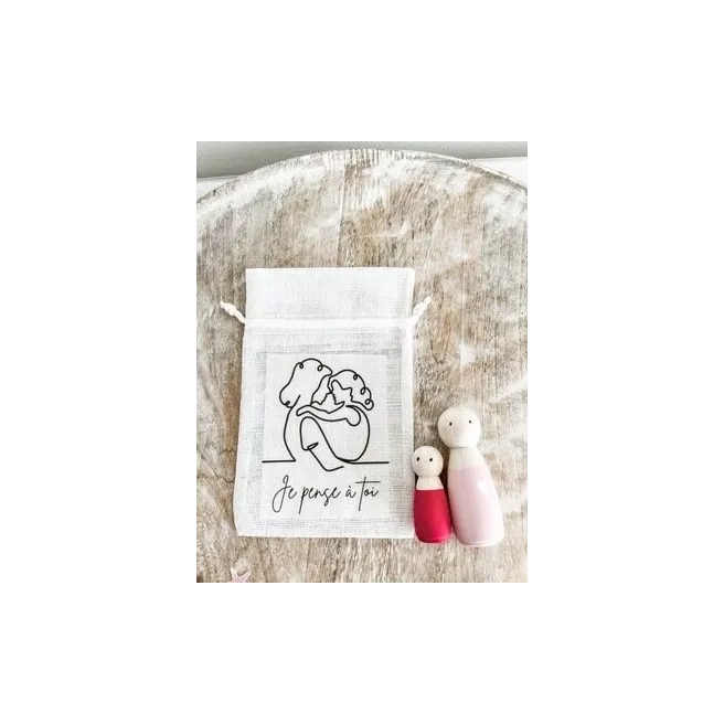 Lot de 2 Poupées "Séparation"