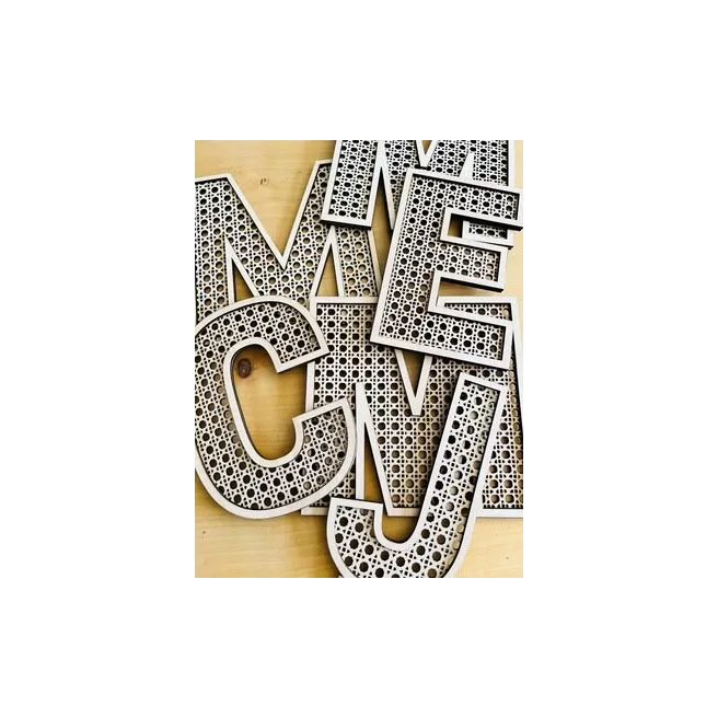 MONOGRAMME ROTIN MONOGRAMME ROTIN