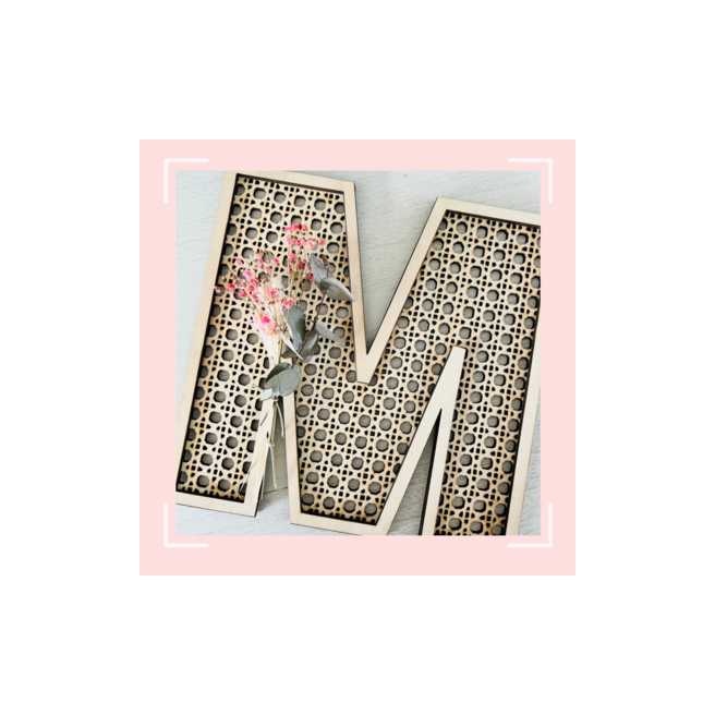 MONOGRAMME ROTIN MONOGRAMME ROTIN