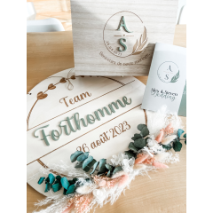 Pancarte en bois personnalisée Pancarte en bois personnalisée