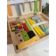 Coffret outils en bois "petit bricoleur"