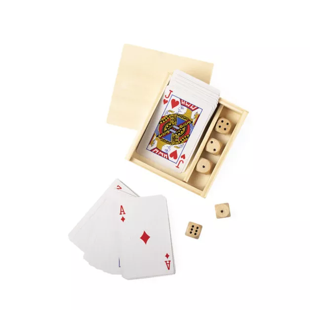 Coffret "Cartes et dés"