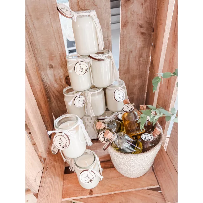 Etiquettes en bois personnalisées