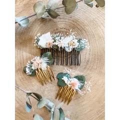 Peigne à cheveux fleuris Peigne à cheveux fleuris