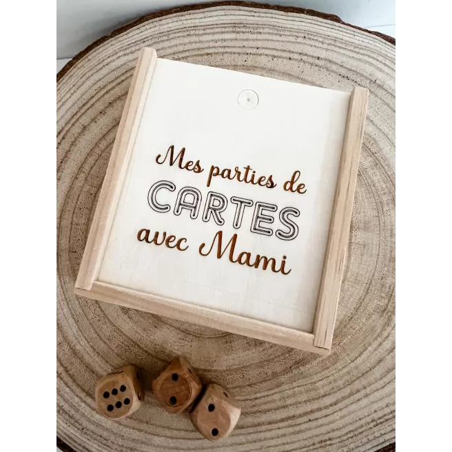 Coffret "Cartes et dés"