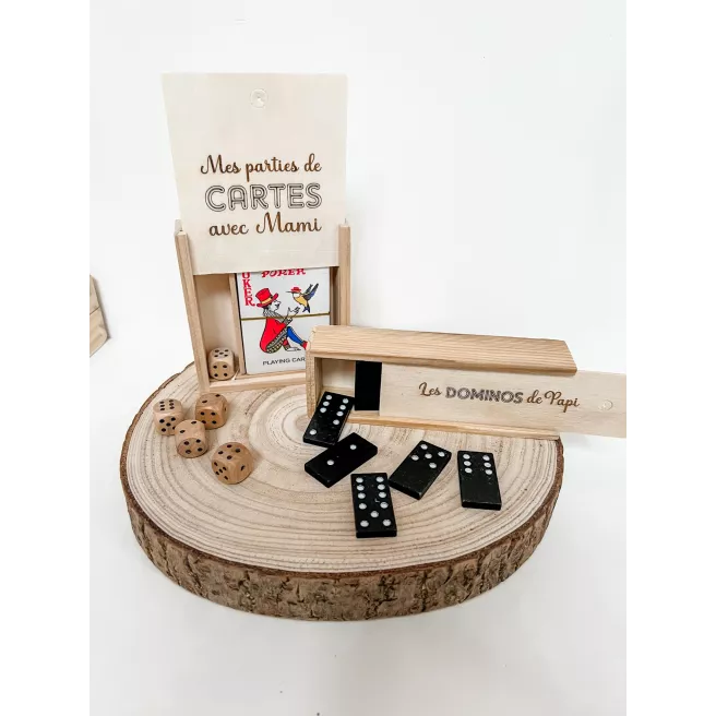 Coffret "Cartes et dés"