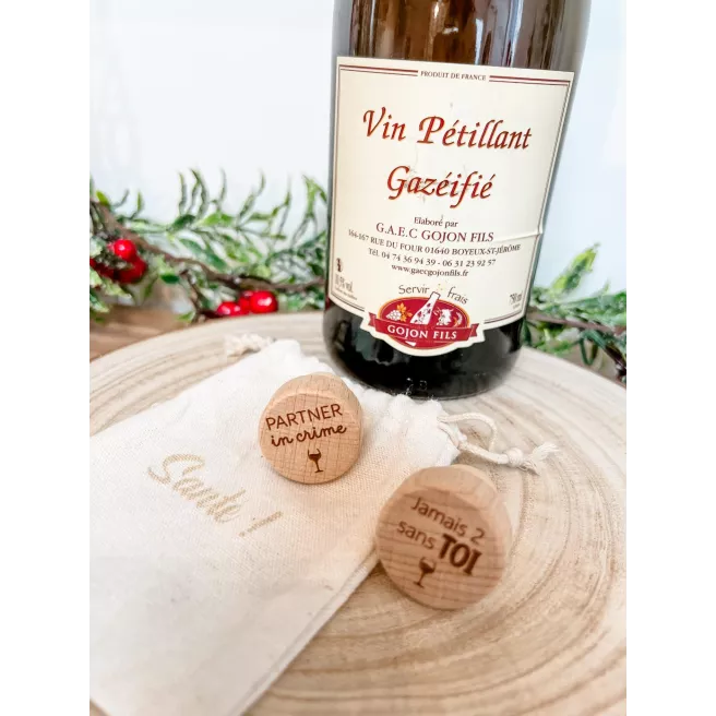 Bouchon de vin personnalisé Bouchon de vin personnalisé