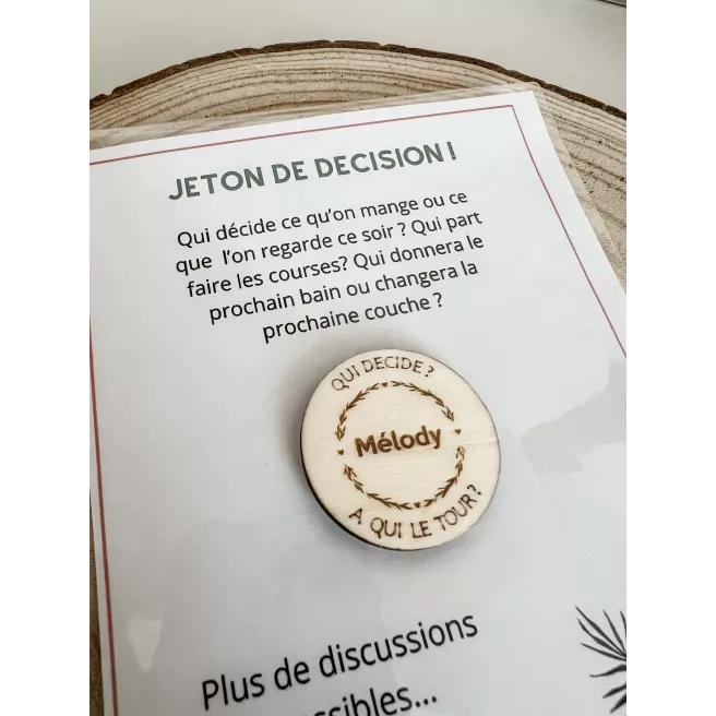 Jeton de décision Jeton de décision