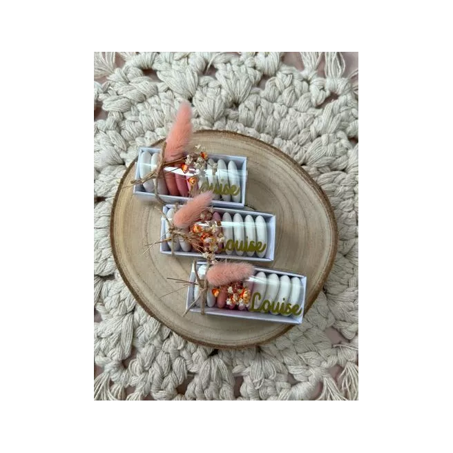 Boite à  dragées plexi Boite à  dragées plexi