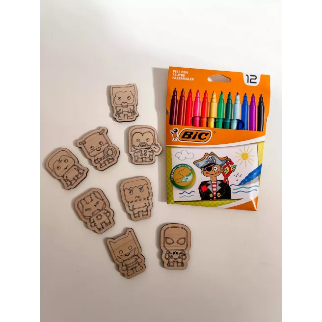 Cadre PAPA Super-Héros