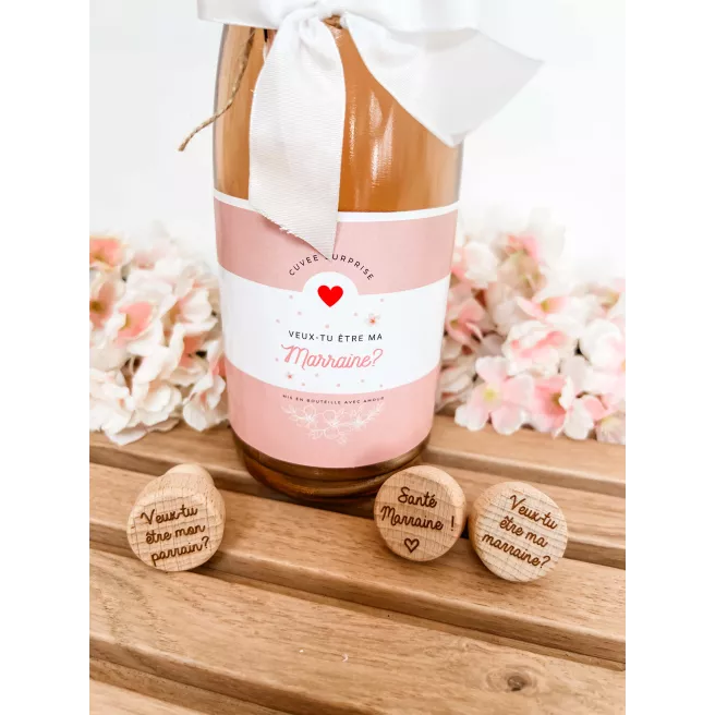 Bouchon de vin personnalisé