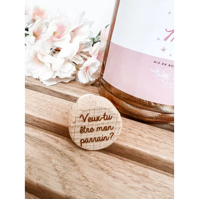 Bouchon de vin personnalisé