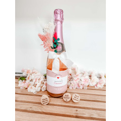 Bouteille de Crémant Parrain - Marraine Bouteille de Crémant Parrain - Marraine