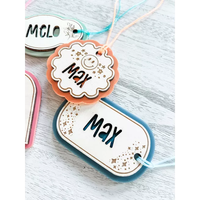 Étiquettes prénoms