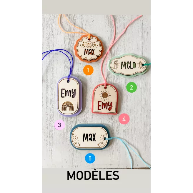 Étiquettes prénoms
